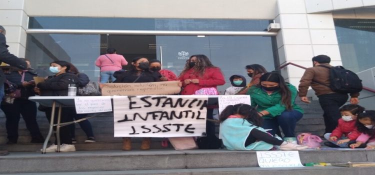 Deja el ISSSTE sin guarderías a derechohabientes en Tlalnepantla y Toluca