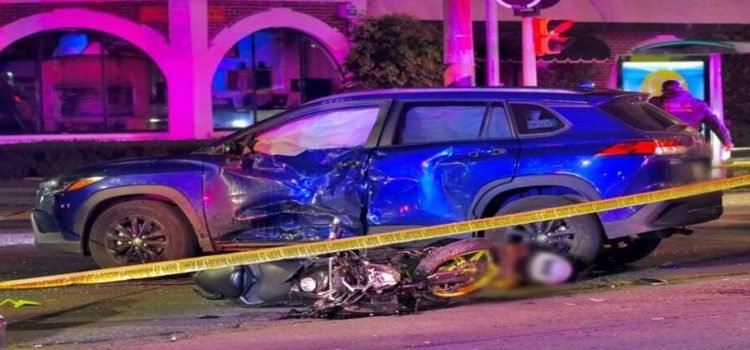 Muere motociclista tras accidente en Tlalnepantla
