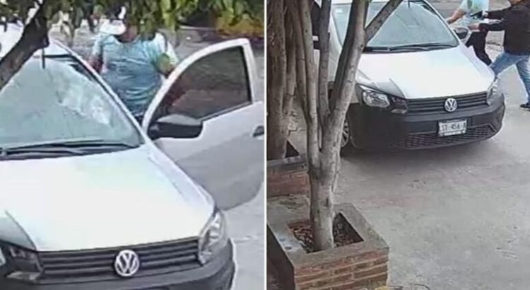 Despojan a joven de su auto a plena luz del día en Tlalnepantla