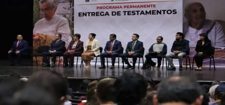 Entregan 406 testamentos para brindar certeza jurídica a ciudadanos de Tlalnepantla