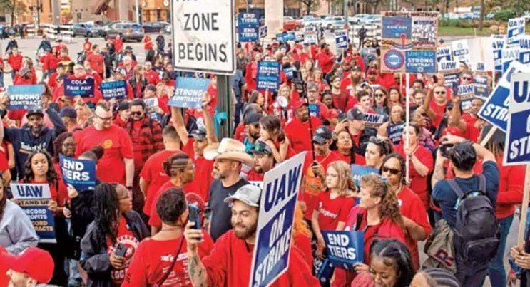 Se expande la huelga de la industria automotriz en EU Se expande la huelga de la industria automotriz en EU