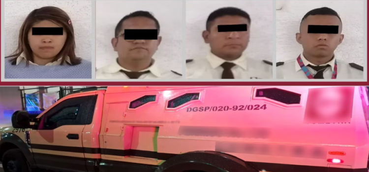 Custodios roban camioneta de valores en Tlalnepantla Custodios roban camioneta de valores en Tlalnepantla