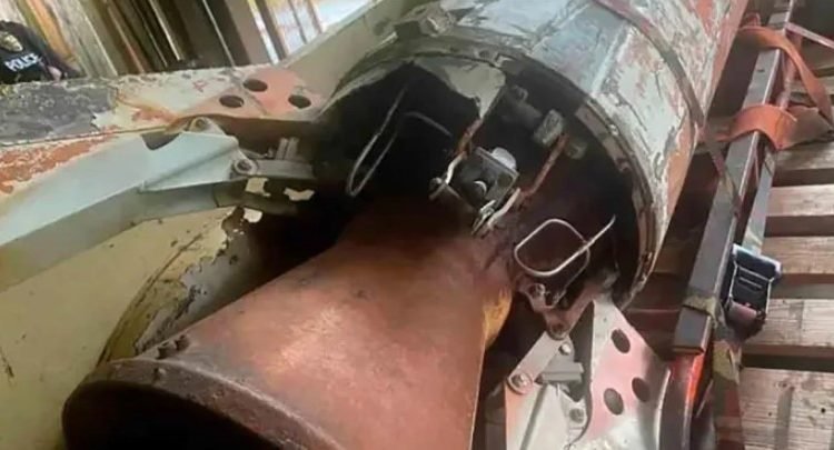 Guardaba anciano un misil de la Guerra Fría en su garaje Guardaba anciano un misil de la Guerra Fría en su garaje