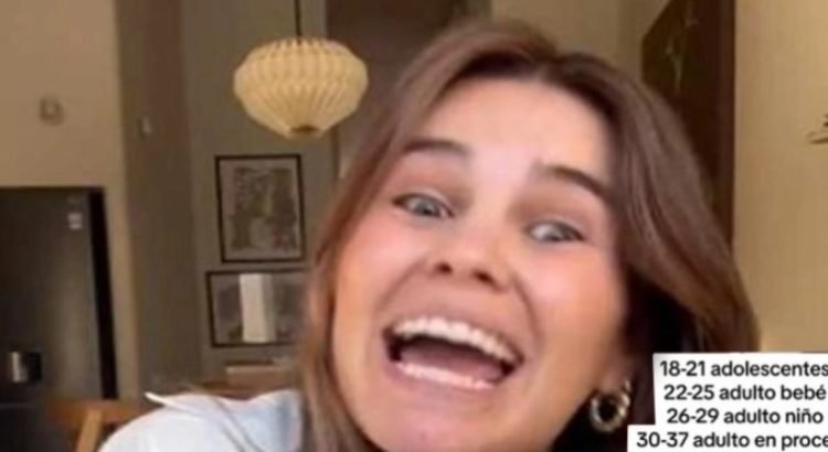 Propone influencer que los 39 sea la edad mínima para ser considerado “completamente adulto”