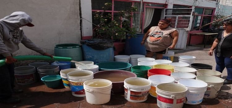 Habitantes de Tlalnepantla recienten reducción del Sistema Cutzamala