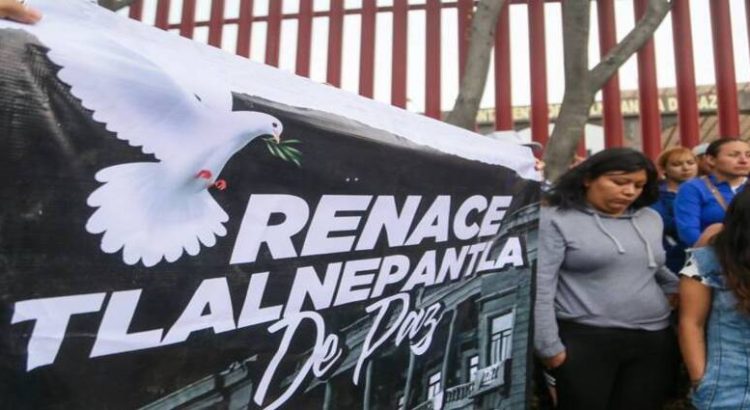 Habitantes de Tlalnepantla protestan ante incremento de violencia