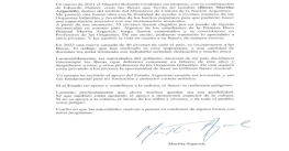 Secretaría de Cultura responde a carta de Martha Argerich: “Habrá reintegro de becas, pero no reincorporaciones”