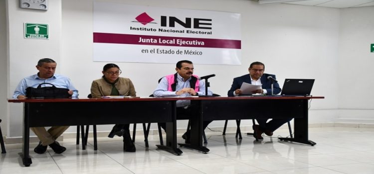 Presentan nueva petición de seguridad al INE por elecciones federales en Edomex