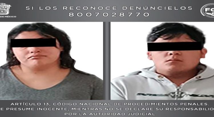 Detienen a 2 sujetos con narcóticos en Tlalnepantla