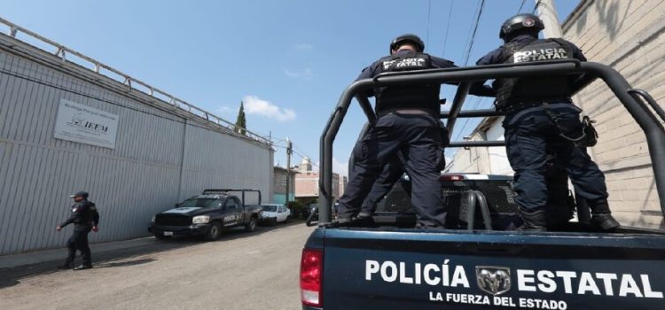 Policía estatal custodió traslado de material electoral al norte del Edomex