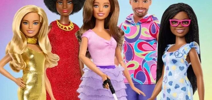 Barbie lanza muñeca ciega y afrodescendiente con síndrome de Down