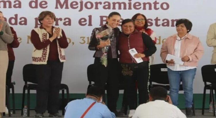 Presidenta Sheinbaum inicia programa para invertir en agua potable, drenaje, pavimentación y vivienda en el Edomex