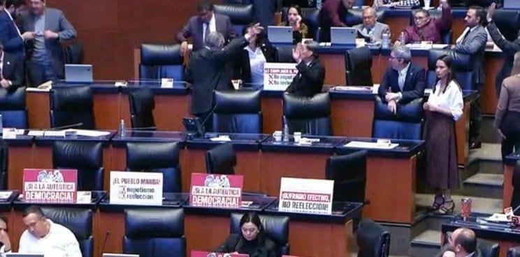 Senado aprueba reforma contra el nepotismo electoral