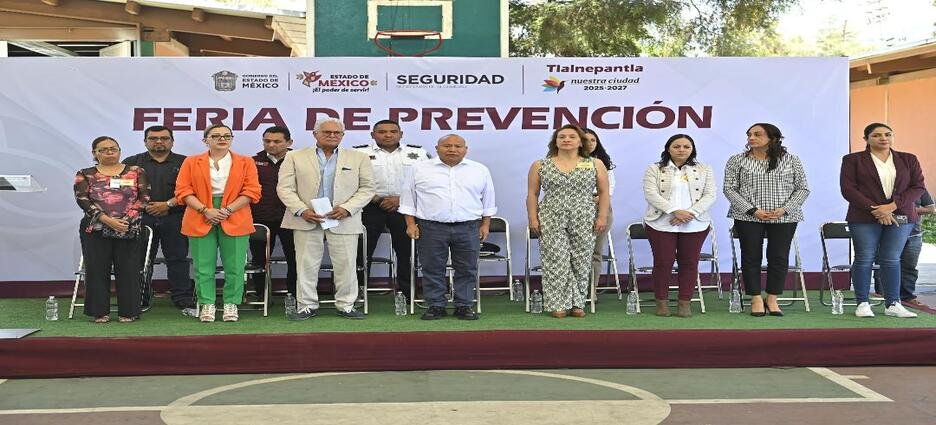 Inicia “Feria de Prevención 2025”; promueve prevención de adicciones entre los jóvenes Tlalnepantla