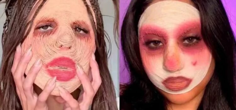 La nueva tendencia en belleza femenina: el “maquillaje de hilo”