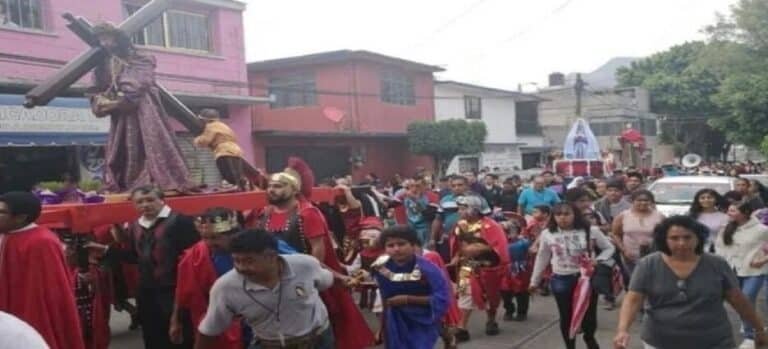 Tlalnepantla cuenta con casi 500 años de tradición del Viacrucis