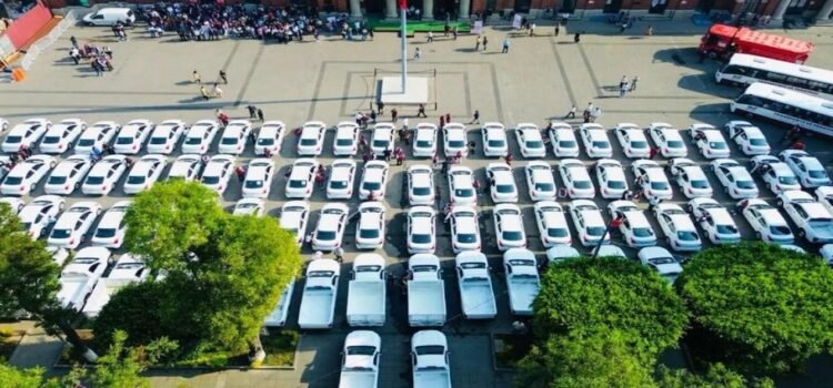 Llegan 129 nuevas unidades para mejorar servicios municipales de Tlalnepantla