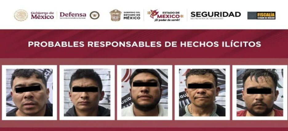 Detenidos por balacera son ingresados al penal de Barrientos en Tlalnepantla