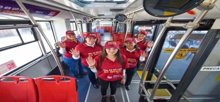 Inician campaña “Nos movemos seguras” contra el acoso en el transporte público del Edomex