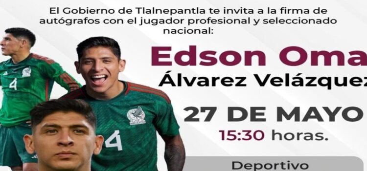 Inaugurarán deportivo en honor a Edson Álvarez en Tlalnepantla