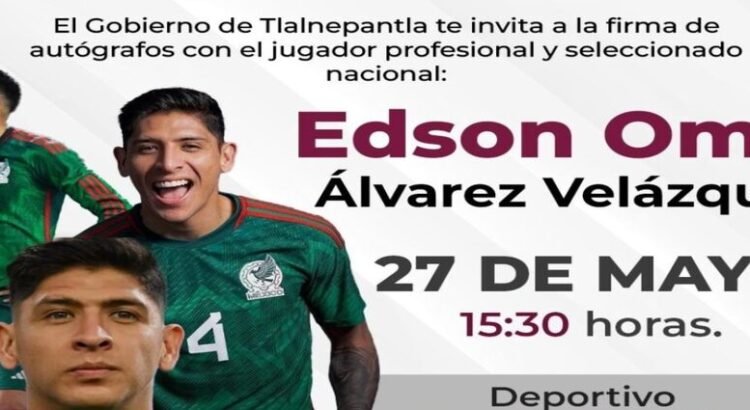 Inaugurarán deportivo en honor a Edson Álvarez en Tlalnepantla
