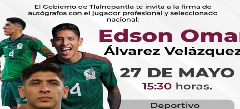 Inaugurarán deportivo en honor a Edson Álvarez en Tlalnepantla