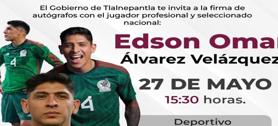 Inaugurarán deportivo en honor a Edson Álvarez en Tlalnepantla