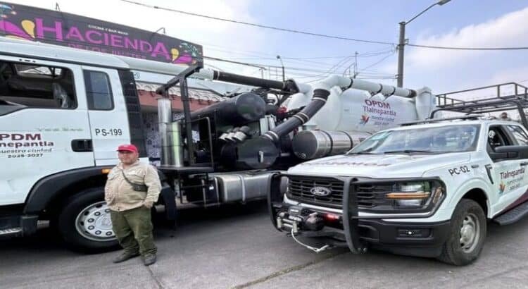 Implementan acciones preventivas ante temporada de lluvias en Tlalnepantla