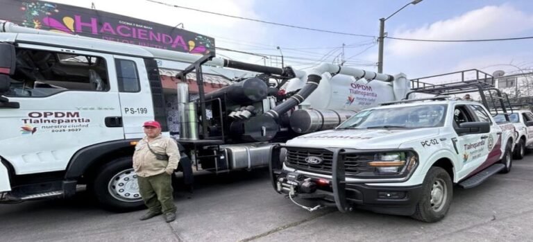 Implementan acciones preventivas ante temporada de lluvias en Tlalnepantla