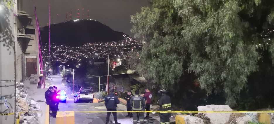 Encuentran cuerpo sin vida de un hombre encobijado en Tlalnepantla