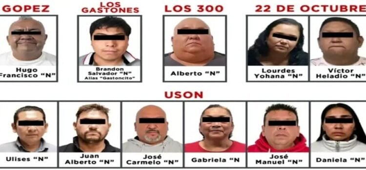 Investigan a 5 “sindicatos” involucrados en presunta red de despojo en Edomex Investigan a 5 “sindicatos” involucrados en presunta red de despojo en Edomex