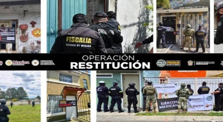 Inicia segunda fase de “Operación Restitución” en Edomex
