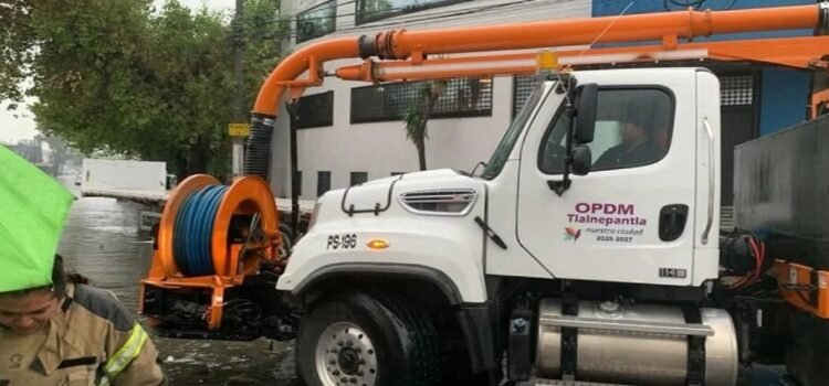 Redoblan esfuerzos para mitigar inundaciones en Tlalnepantla