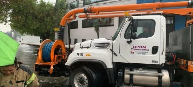Redoblan esfuerzos para mitigar inundaciones en Tlalnepantla