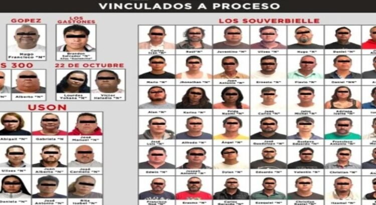 Se han vinculado a 73 personas a proceso por despojo, extorsión y secuestro en Edomex