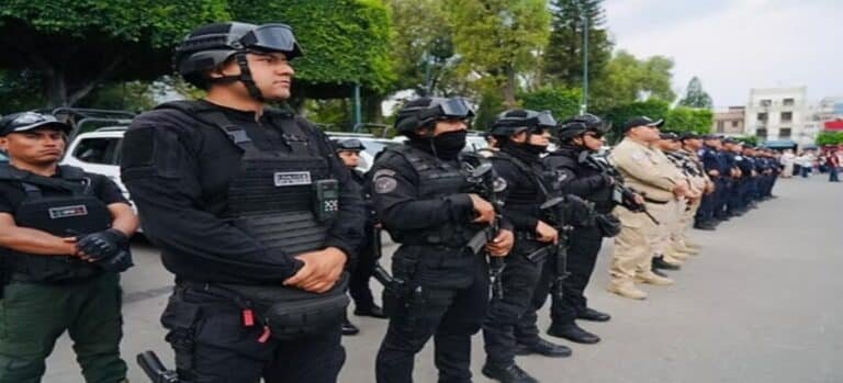 Policía refuerza acciones para mantener la paz y seguridad en Tlalnepantla
