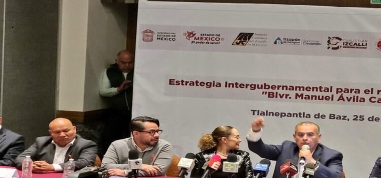 Plantean rehabilitación vial con estrategia regional en Tlalnepantla