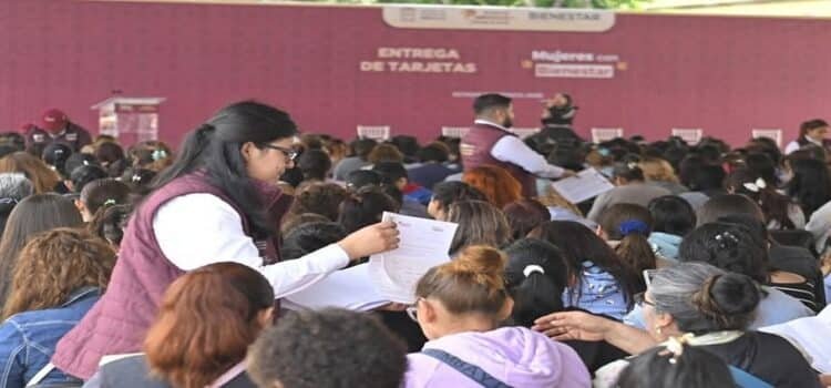 Se integran 2,500 beneficiarias a ‘Mujeres con Bienestar‘ en Tlalnepantla