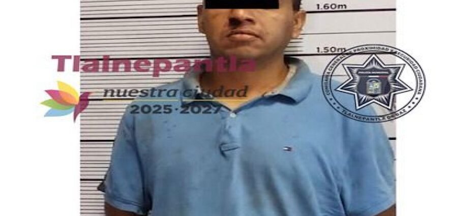 Detienen a hombre tras agresión contra una mujer en Tlalnepantla