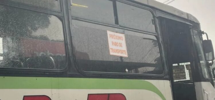 Transportistas fijan nueva fecha de paro si no hay acuerdo sobre el aumento del pasaje en Edomex