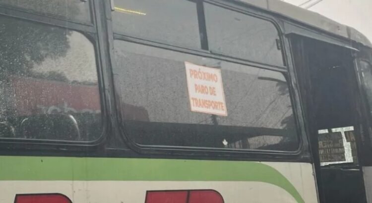 Transportistas fijan nueva fecha de paro si no hay acuerdo sobre el aumento del pasaje en Edomex