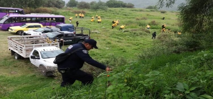 Continúa búsqueda de personas desaparecidas en Tlalnepantla; se han explorado 100 mil metros cuadrados