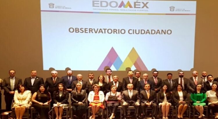 Proponen la creación de Observatorio Ciudadano en Edomex