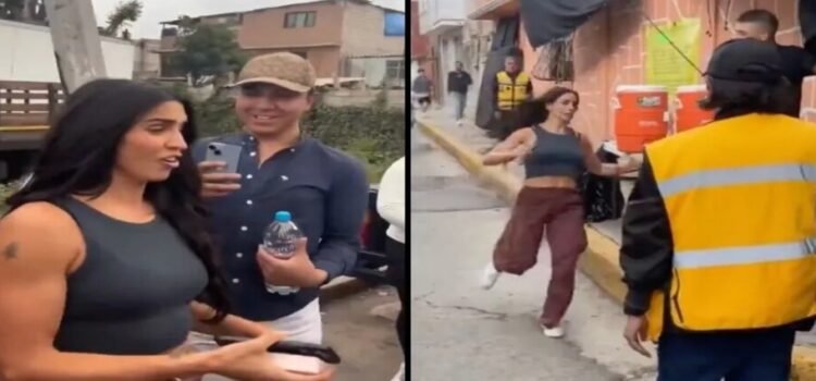 Captan a Bárbara de Regil huyendo de sus fans en grabación de ‘Rosario Tijeras’ en Tlalnepantla