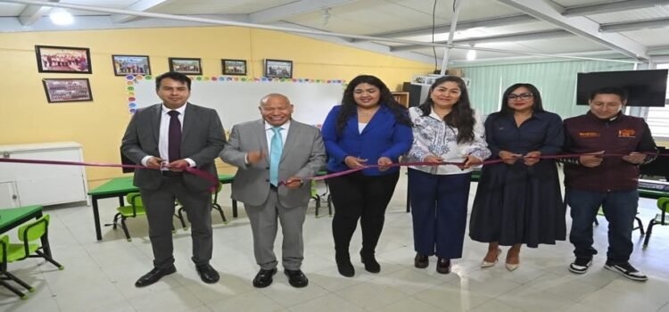 Instalan aula digital para preescolar de Tlalnepantla
