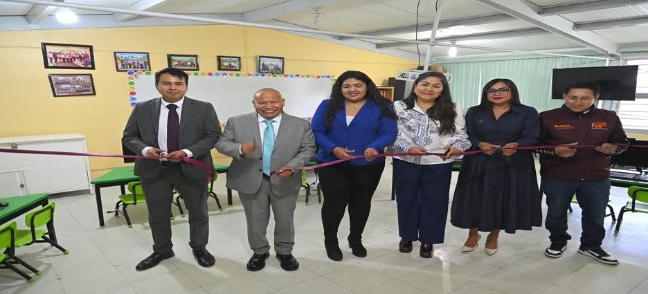 Instalan aula digital para preescolar de Tlalnepantla