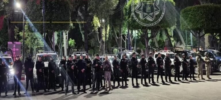 Comisaria y elementos de la SEDENA recorren colonias de Tlalnepantla en operativo interinstitucional
