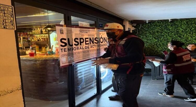 Suspenden 127 negocios que vendían alcohol de manera ilegal en Tlalnepantla