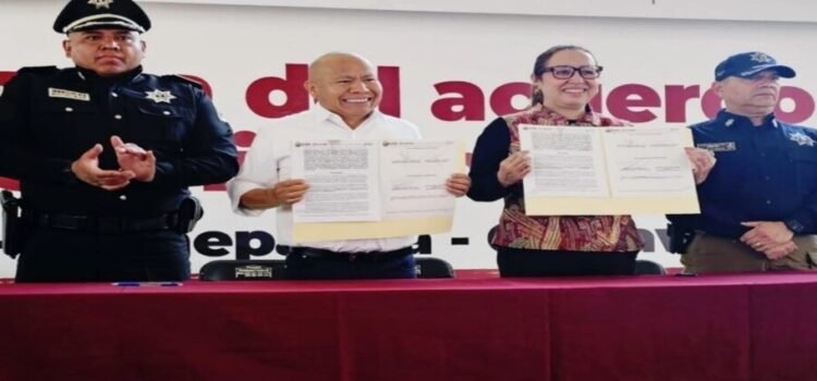 Gobiernos de Tlalnepantla y Ecatepec firman convenio en materia de seguridad