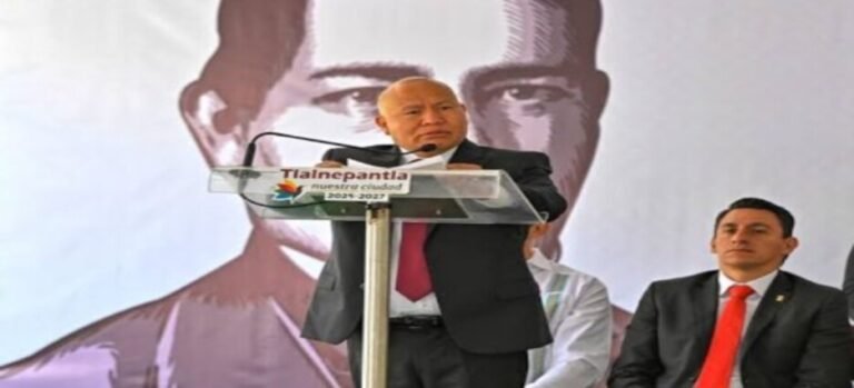 Raciel Pérez Cruz presenta su primer informe de gobierno en Tlalnepantla﻿